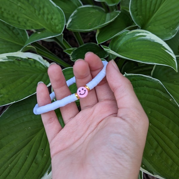 Smiley face bracelet