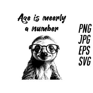 Vier de leeftijd met verjaardag stokstaartje SVG - schattige EPS, PNG, jpg