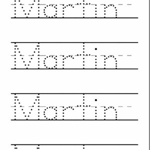 Custom Name Tracing Sheet Handwriting Practice Personalized Name Trace ...