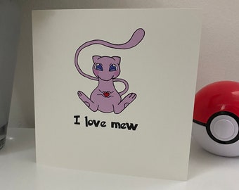 MEW love greetings card