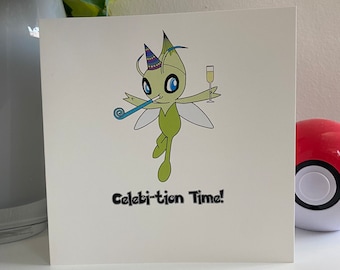 CELEBI birthday/congratulations greetings card