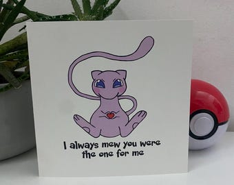 MEW love greetings card