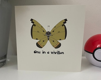 VIVILLON love greetings card