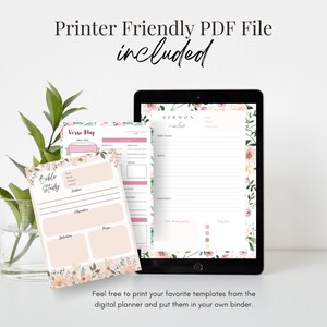 2024 Planner Christian Planner Digital Planner Printable Planner ...