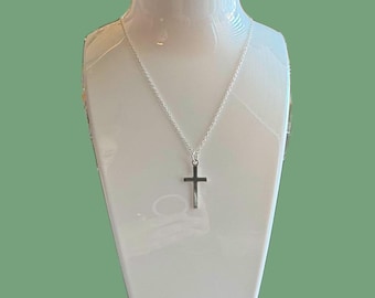 Silver Cross Necklace