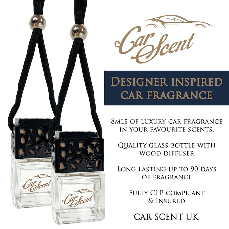 Boss Bottled Inspired, Luxury Car Fragrance Diffuser, Car Air Freshener