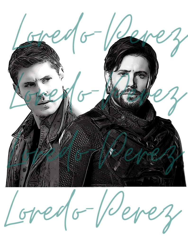 Dean Winchester Soldier Boy PNG Etsy
