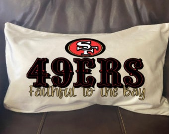 San Francisco 49ers Emotional Support Pillow