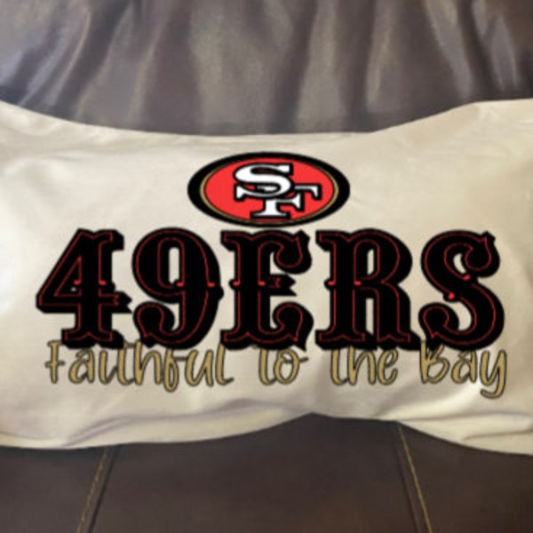 San Francisco 49ers Emotional Support Pillow