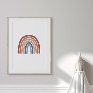 Boho Rainbow Wall Art Rainbow Nursery Decor PRINTABLE Wall Art Kids Room Decor Rainbow Poster DIGITAL DOWNLOAD image 7