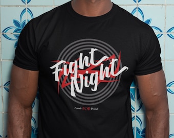 FightNight | Title Fight |  Unisex | Tee | Tshirts | Gift for him | Gift for her | MMA | ufc shirt |  ufc gifts | ufc merch | ufcinspired |