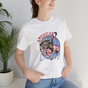 American Cowboy Unisex Jersey Short Sleeve Tee