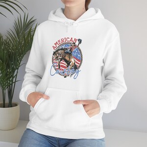 American Cowboy Unisex Heavy Blend Hooded Sweatshirt