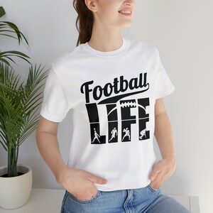 Football Life Unisex Jersey Short Sleeve Tee