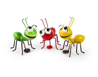 3D-Ameisen-Magnet, lustiges Geschenk, Kühlschrank-Memo-Halter, Haus, Garten, Dekoration, Schreibtisch, Stressabbau, großes Lächeln-Spielzeug