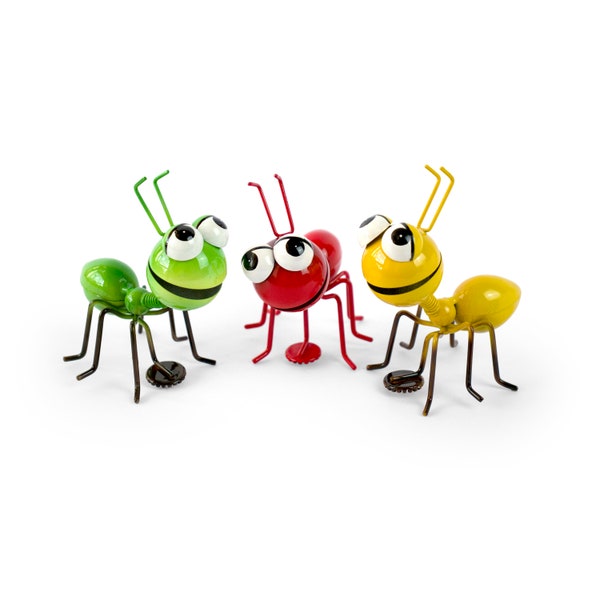 3D Ant Magnet Funny Gift Fridge Memo Holder House Garden Decoration Desk Stress Relief Big Smile Toy