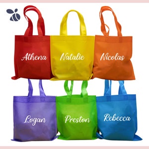 Birthday Party Bags, Colorful Party Favor Bags, Goodie Bags, Party Favor Bags for Kids, Bags for Birthday Parties 9.75&quot;x9.75&quot;
