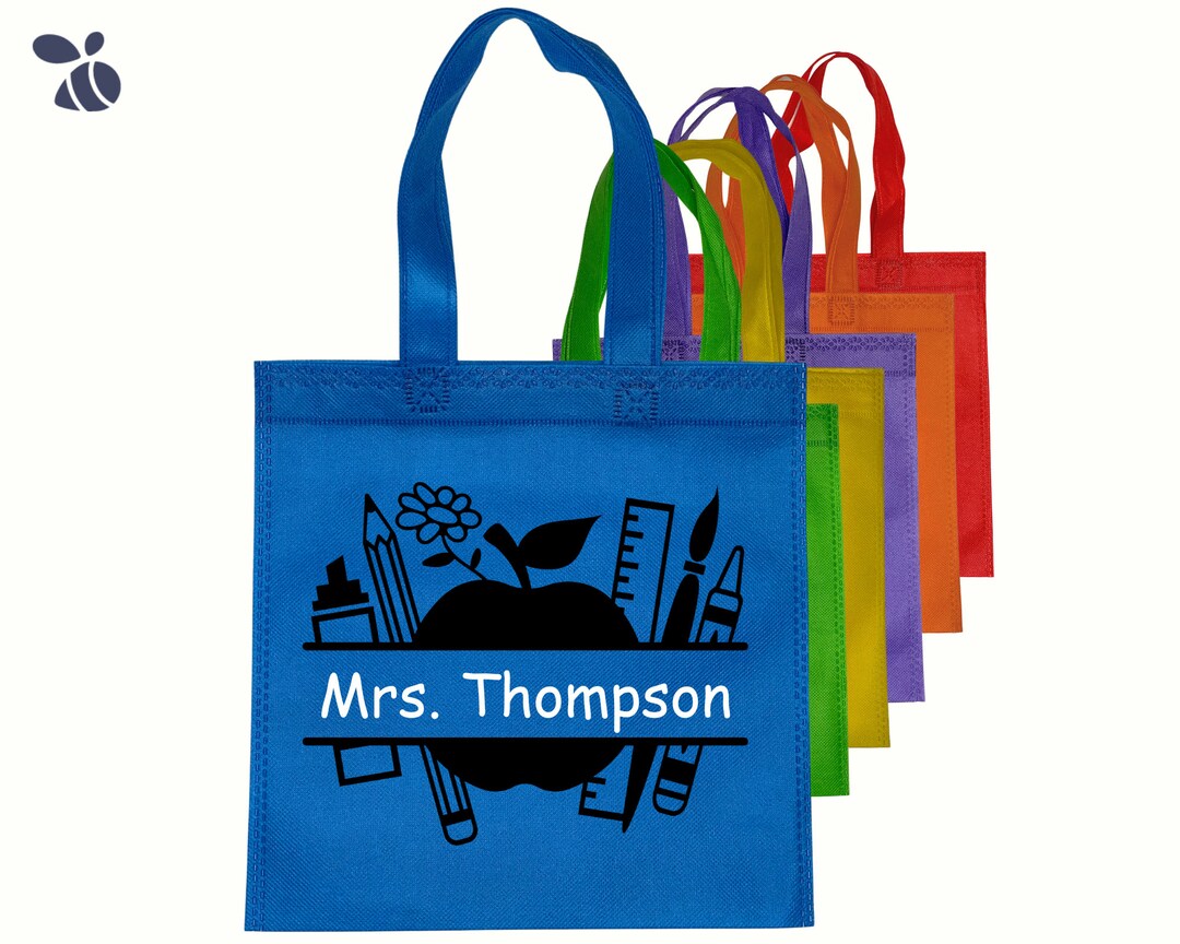 Personalized Teacher Gift Bag Teacher Appreciation Gift Bag Etsy