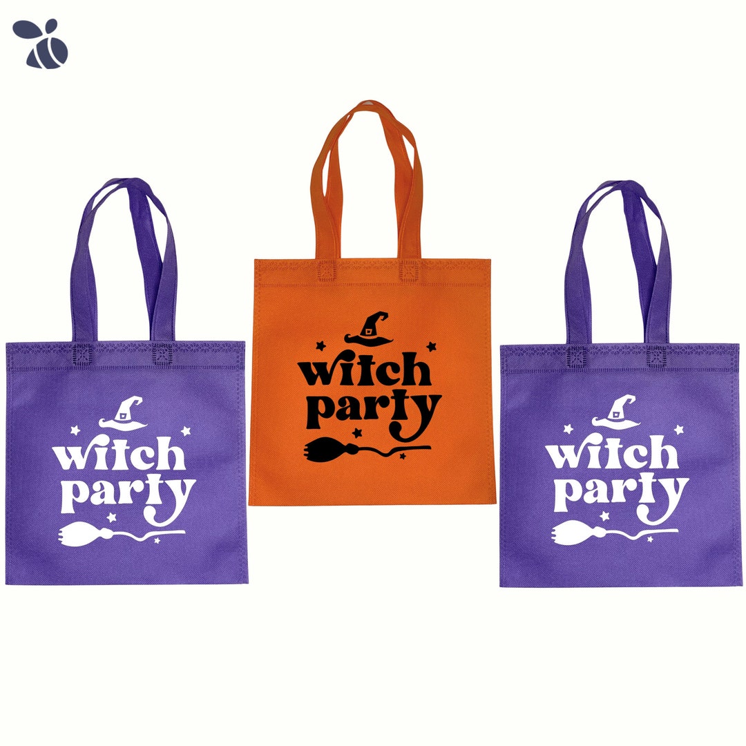 Witch Halloween Party Bags Spooky Party Bags Haunted Swag Etsy