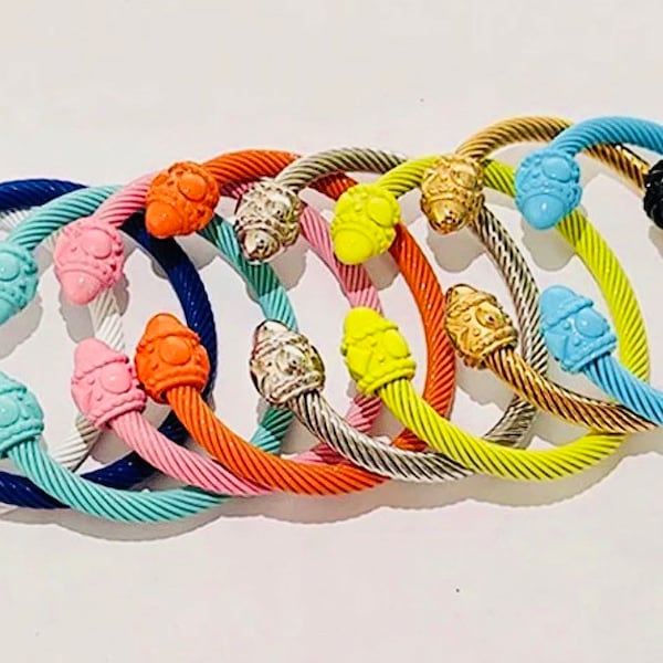 farfetch cable tie bracelet