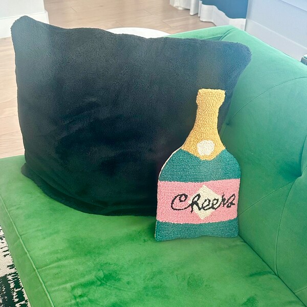 Champagne Velvet Pillow Etsy