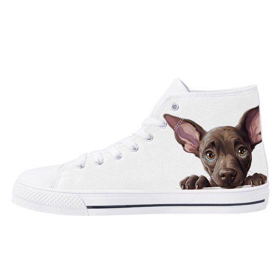 French Bulldog High Top Shoes French Bulldog High Top Shoes
