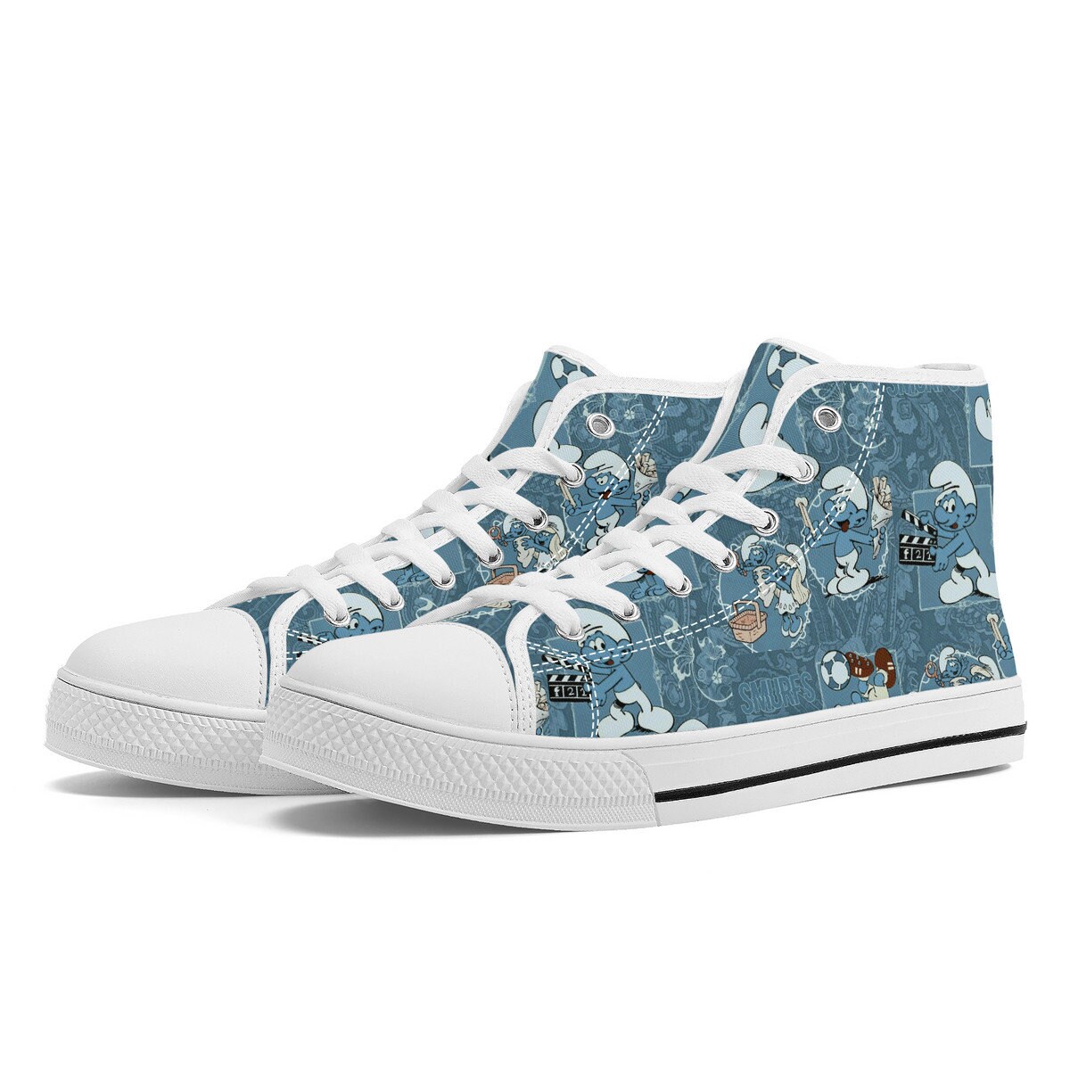 Discover Smurfy High-Top Sneakers for Smurf Lovers