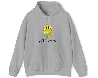 Just Living, Unisex Heavy Blend™ Hooded Sweatshirt