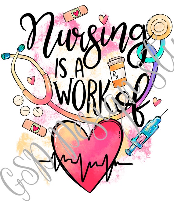 Nurse Life RN Instant Download Shirt Design Sublimation Etsy