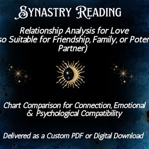 Astrology Relationship Reading | Personalized Synastry Chart Compatibility