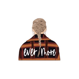 Taylor Swift Evermore Stickers / Evermore / Taylor Swift Song