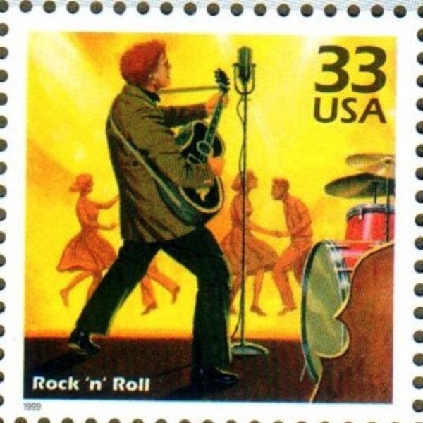 US Stamp Rock n Roll Music 1950 Celebrate the Century 33 Cent MNH Scotts 3187m