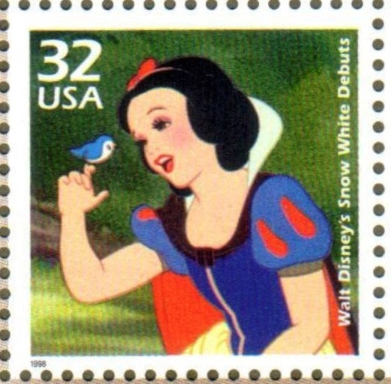 Vintage Unused Snow White and the Seven Dwarfs Animated Movie Walt