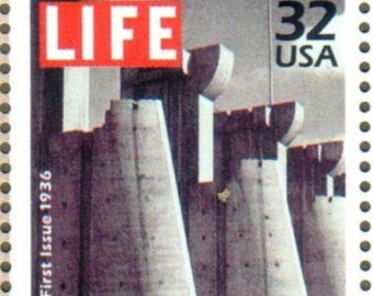 1936 Life Magazine New Era of Photojournalism 32 Cent US Stamp MNH Junk Journaling Scotts 3185c