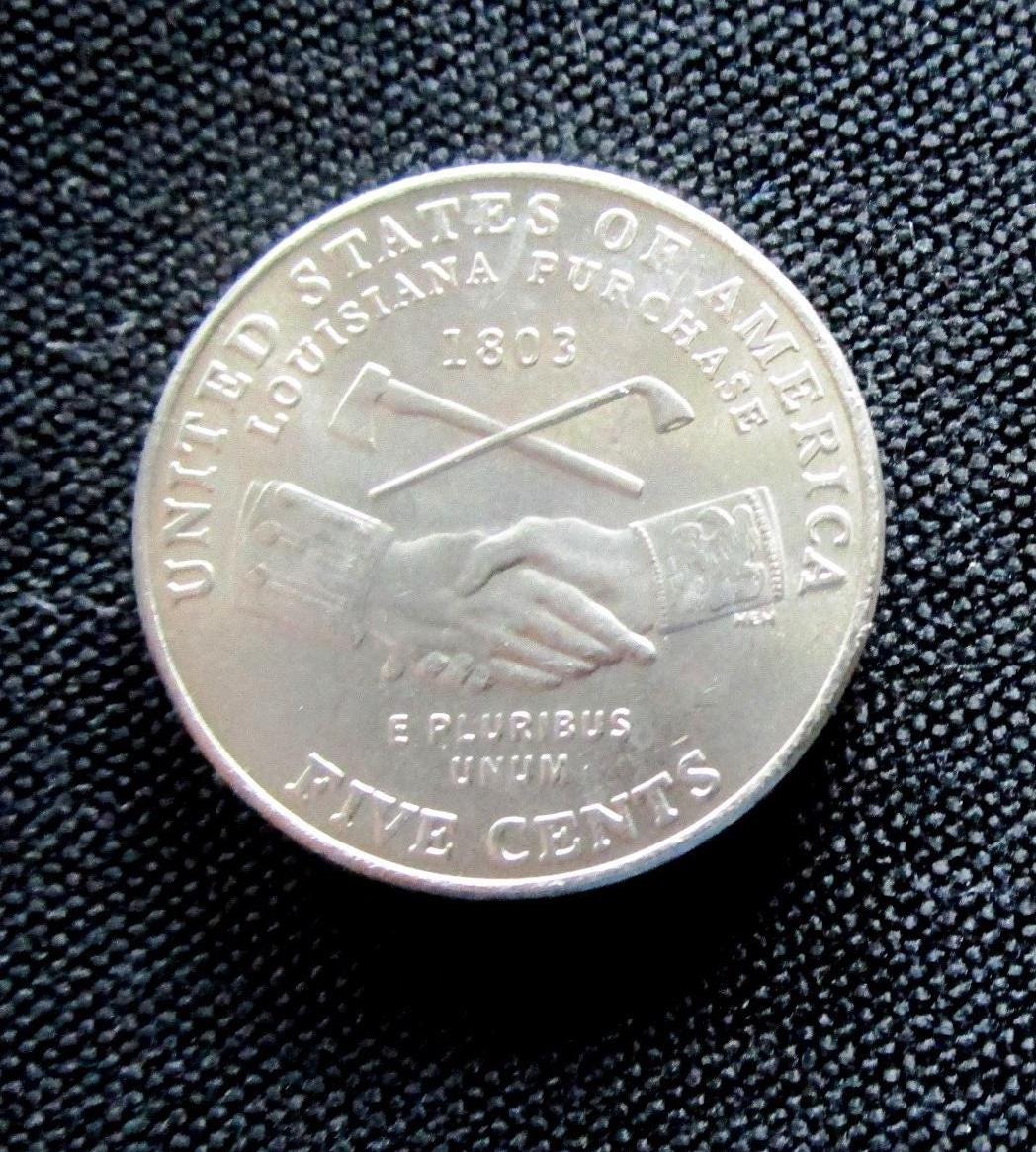 Vintage 2004-D Jefferson Nickel Louisiana Purchase 1803 US Mint
