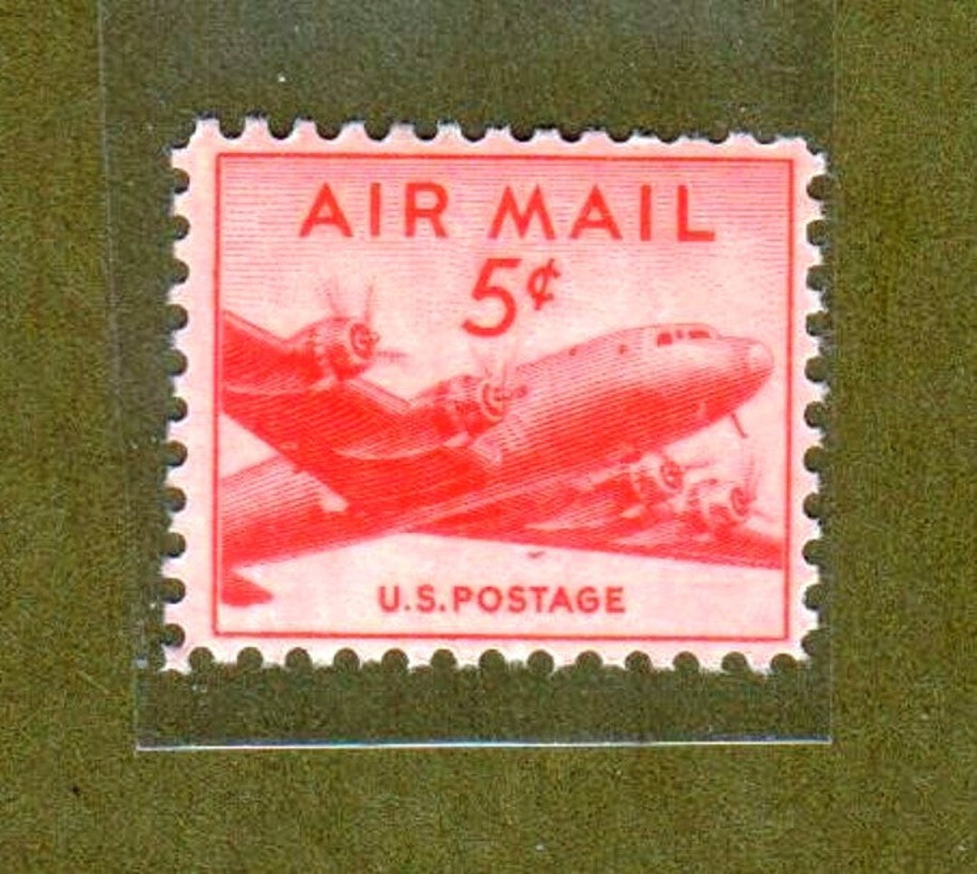 小さな本 U.S. AIRMAIL STAMPS Amazon.com: USPS Air Mail Red Forever First Class Postage