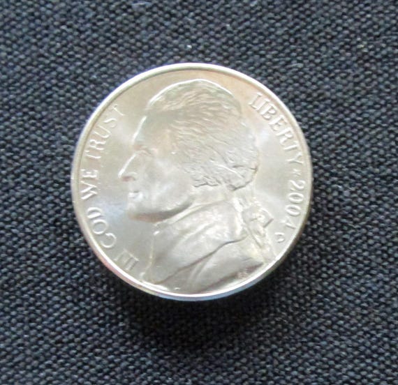 Vintage 2004-D Jefferson Nickel Louisiana Purchase 1803 US Mint