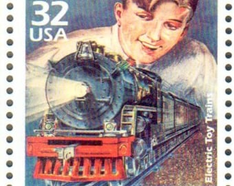 Lionel Toy Electric Trains Introduced Creating Fun Hobby for Adults & Children US Stamp 1920 Celebrate the Century 32 Cent MNH Scotts 3184d