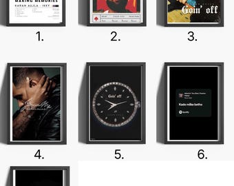 Karan Aujla Posters/ Album Cover/ Glossy Wall Print/