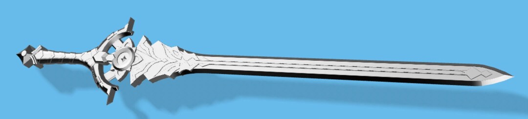 Cinnabar Spindle Sword - Genshin Impact [3D Files ONLY] - Cosplay, Prop ...