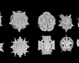Azur Lane Medals | 3D Digital Files