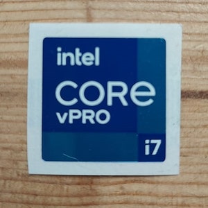 Intel Core i3, i5, i7, i9 Core Sticker 2, 3, 6, 11 generatie, echte OEM i7 CORE vPRO 11 Gen