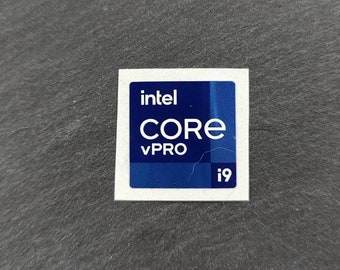 Intel Core i3、i5、i7、i9 Core ステッカー 第2、3、6、11世代、純正