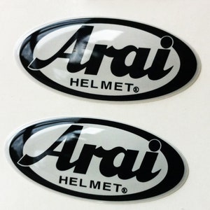 ARRAY 3D domed sticker badge self adhesive 40mm x 18mm size - 2pcs