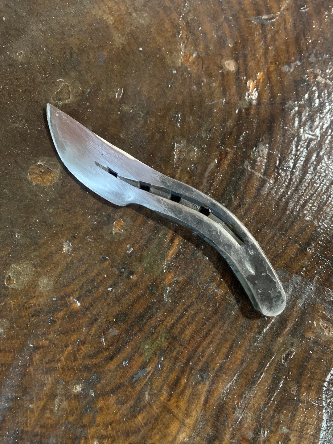 Hand Horse Shoe Knife Etsy