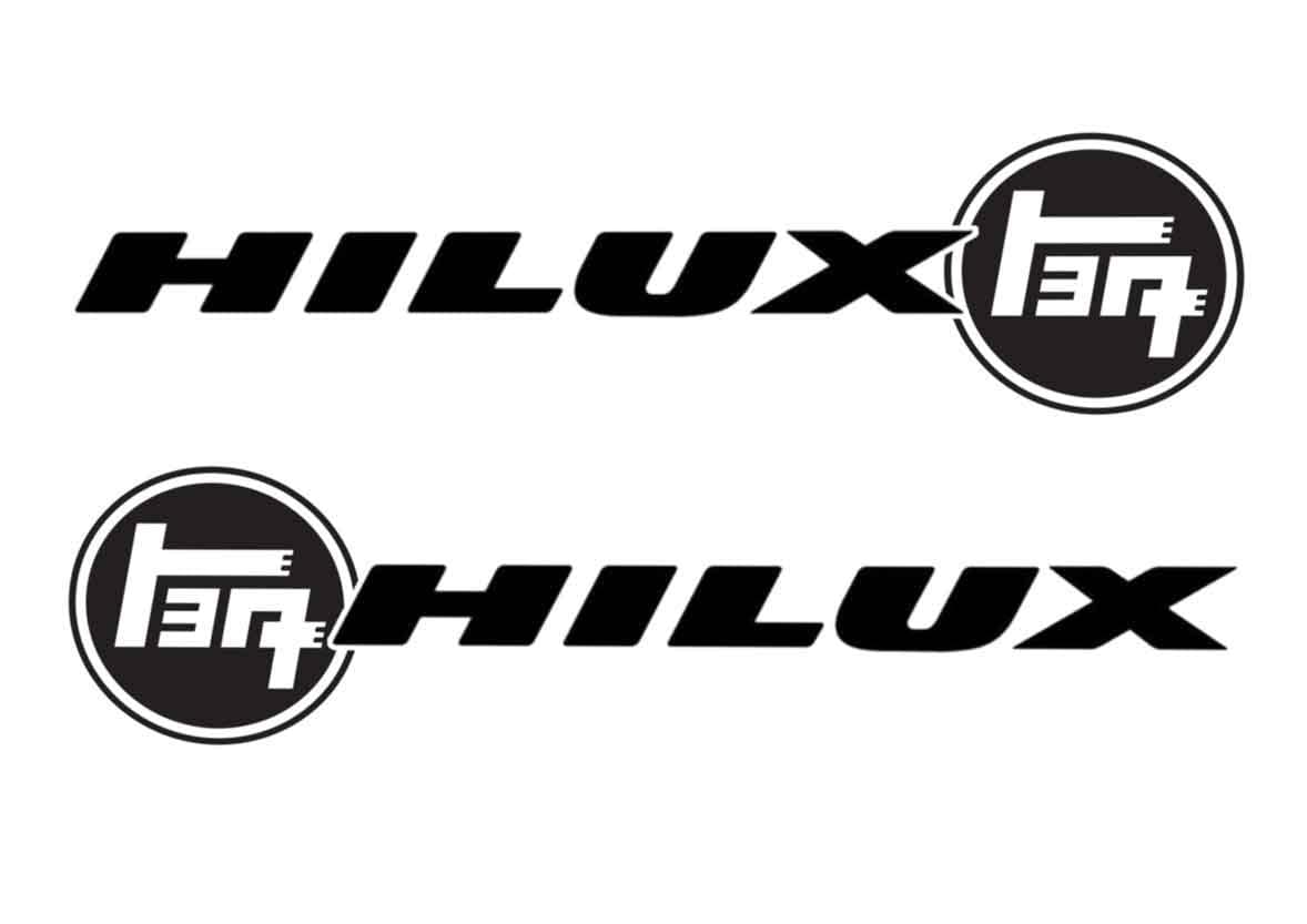 Toyota Hilux Vinyl Transfer Decal Stickers Car Truck SUV Graphics