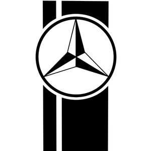 Mercedes Logo Stickers for Sale