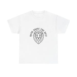 Geometric Lion T-Shirt | Bold Animal Graphic Tee | Minimalist Polygon Lion Shirt for Men & Women