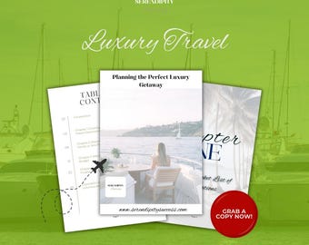 Luxury Getaway Planner Ebook - Women's Travel Guide (Digital PDF)