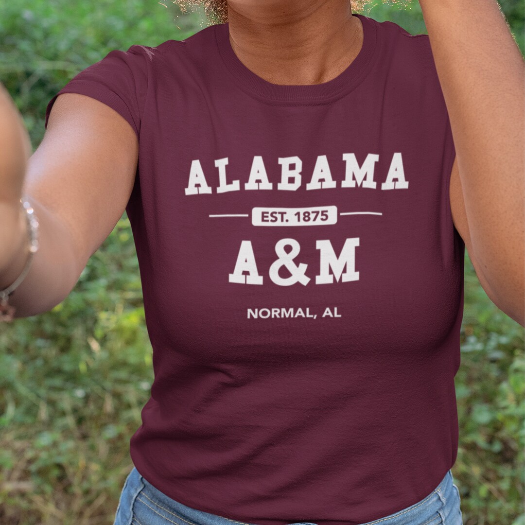 Alabama A&M - Vintage Alabama A and M Apparel, Alabama AAMU Bulldogs ...